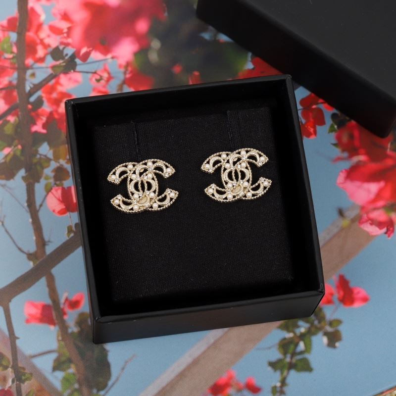 Ch*el earrings